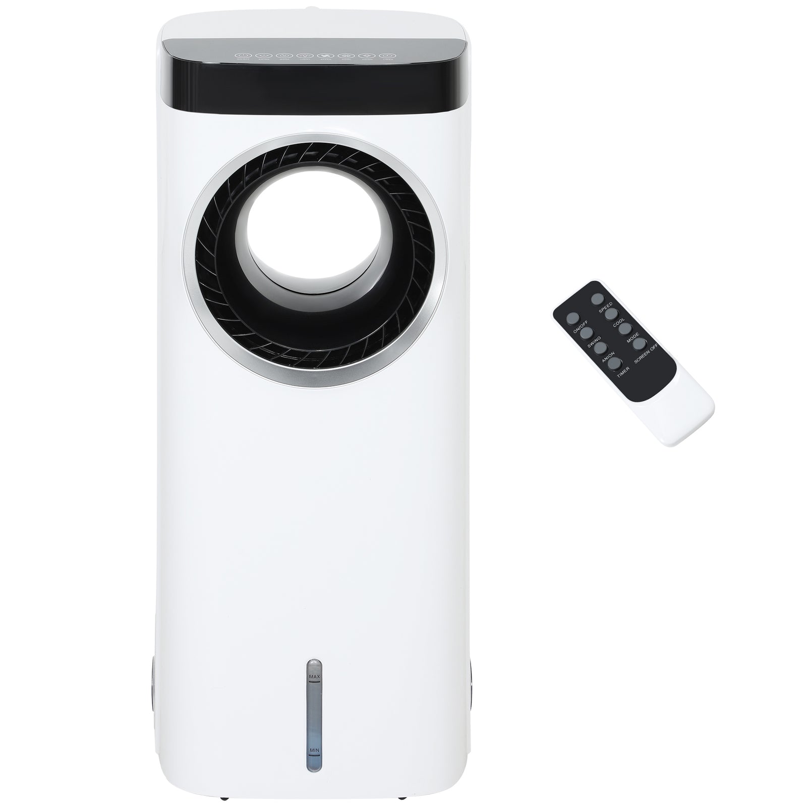 Bladeless Evaporative Air Cooler, 6.5l Fan, Humidifier