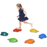 Kids Fish Stepping Stones, 6/9 Pcs Balance Stepping Stones For Sensory | Small | Multi Colour