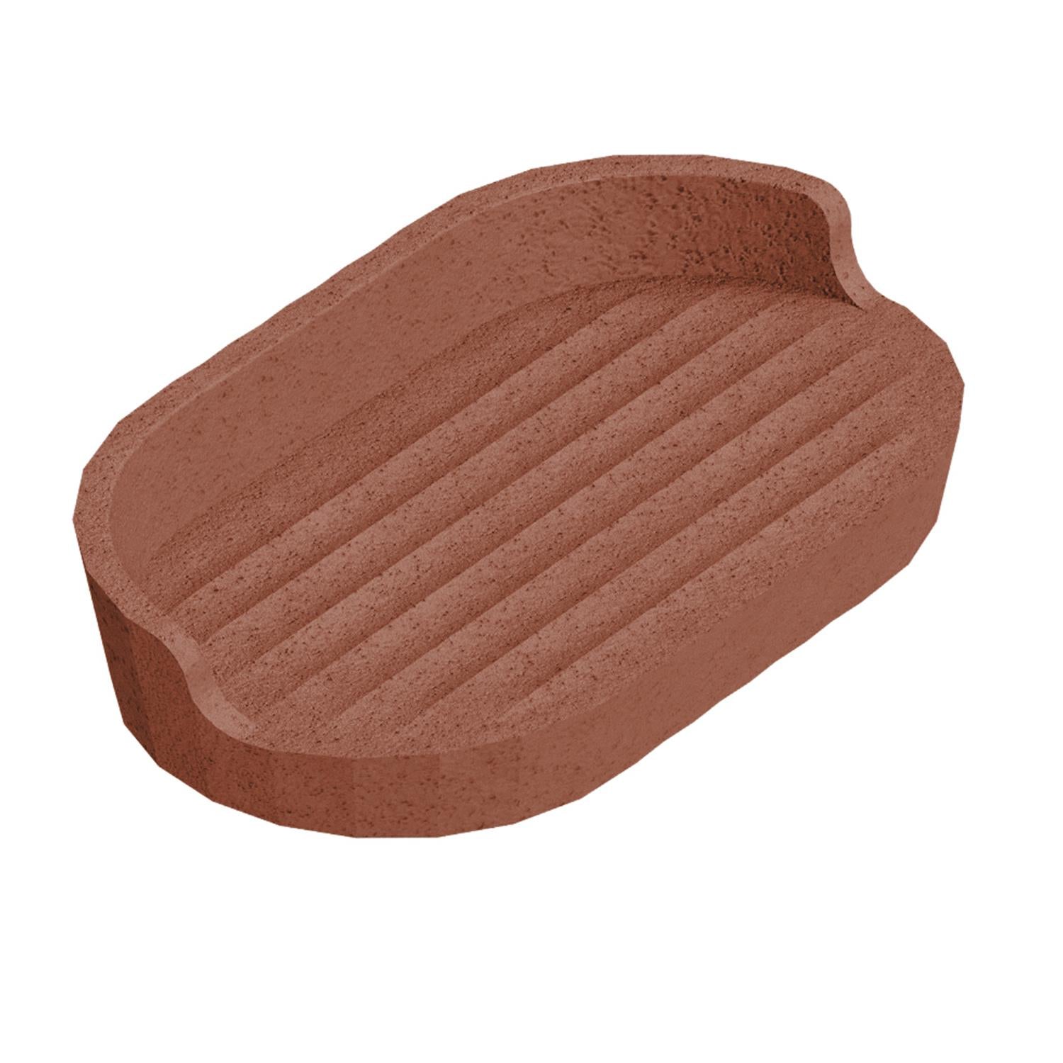 Soap Dish, Brown, Recycled, Award-winning Design, Avenir Collection