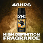 Gold Body Spray Deodorant 48hrs High Definition Fragrance 150ml | Set of 24