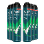 Men Anti-perspirant 72h Nonstop Protection Quantum Dry Deodorant, 250ml, 3pk | 6