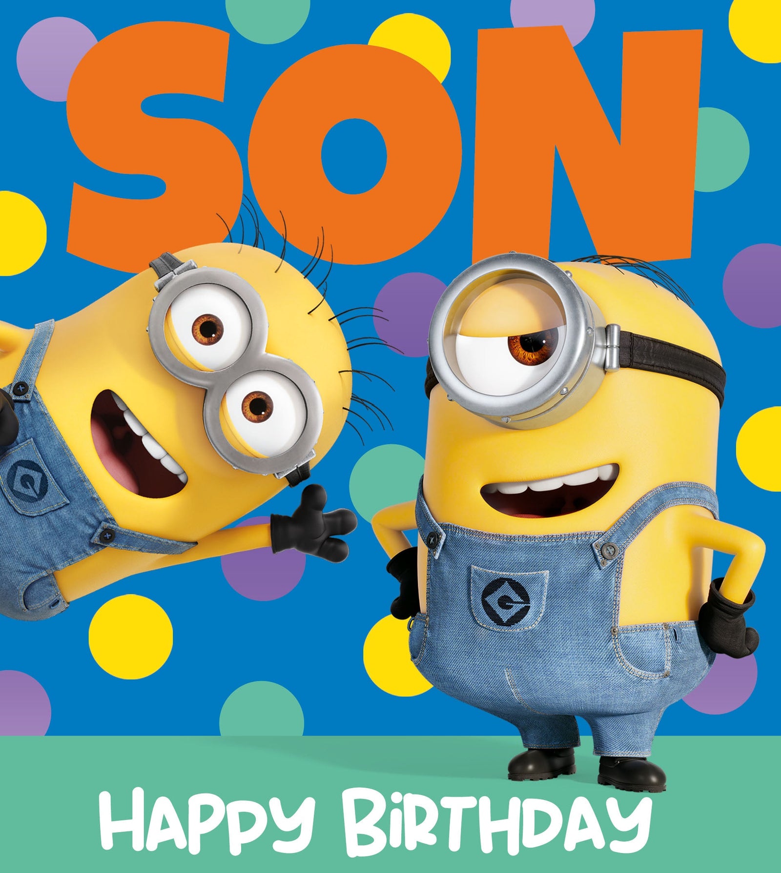 Son Birthday Card Official Product