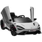 Mclaren 765lt Licensed 12v Kids Ride On Car W/ Mp3 Music | Grey