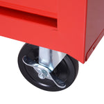 Roller Tool Cabinet Storage Chest Box Garage Workshop 7 Drawers Red | Red