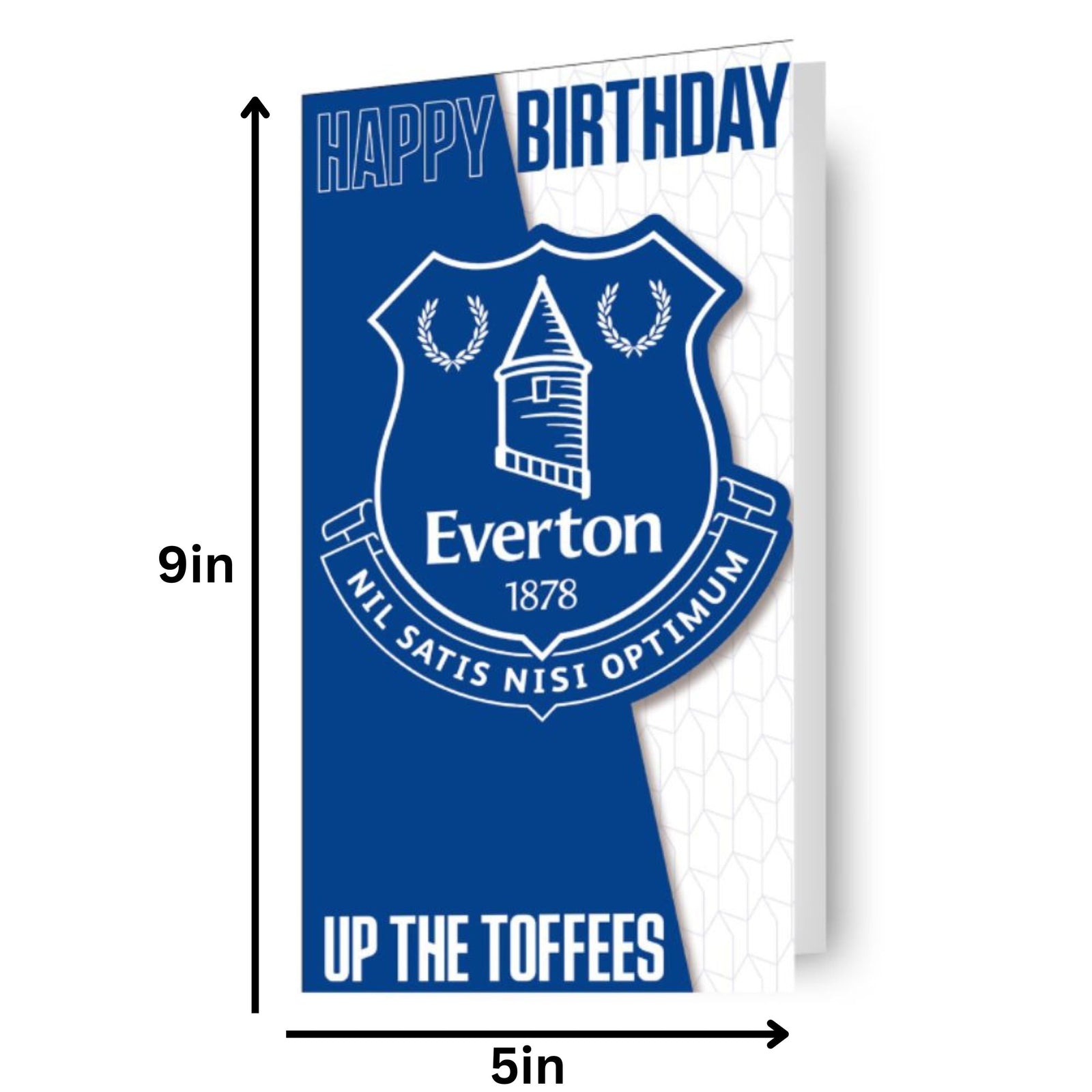 Up The Toffees' Birthday Card Official Product