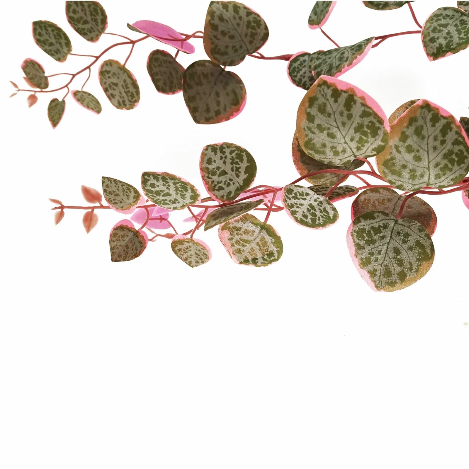 90cm Artificial Potted Trailing Hanging Pink Plant String Of Hearts