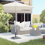 9kg Square Parasol Base, Bronze