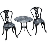 Garden Bistro Set Outdoor Table Chairs Patio Lawn Furniture