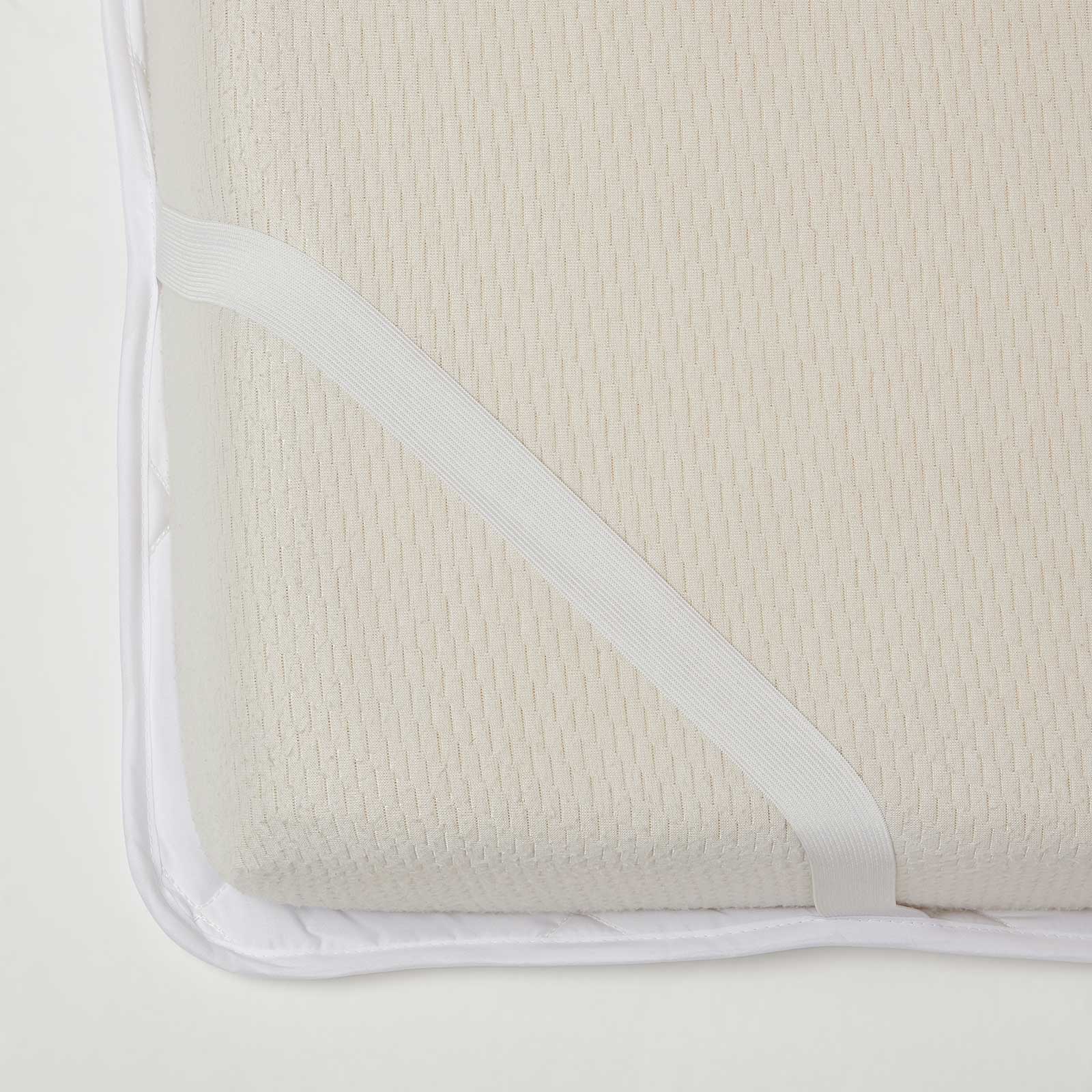 Advanced Cooling Mattress Topper | Cot Bed | White