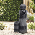 Outdoor Garden Solar-powered Water Fountain Decor