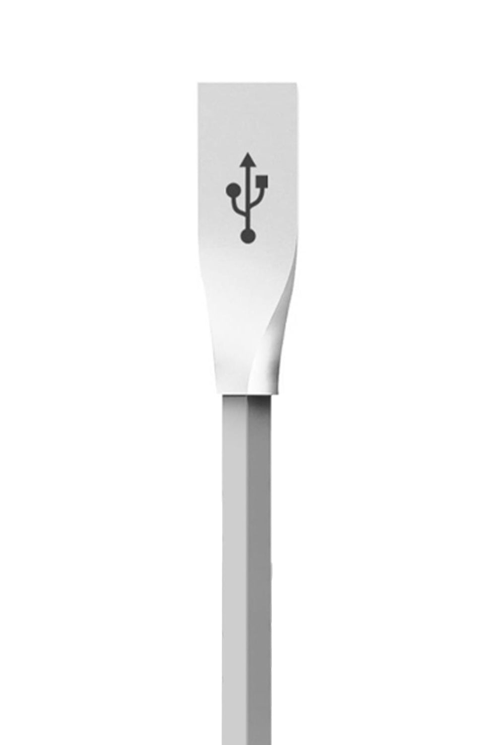 Spring Zinc Alloy Lightning To Usb Sync And Charge Cable 1 Meter | Silver