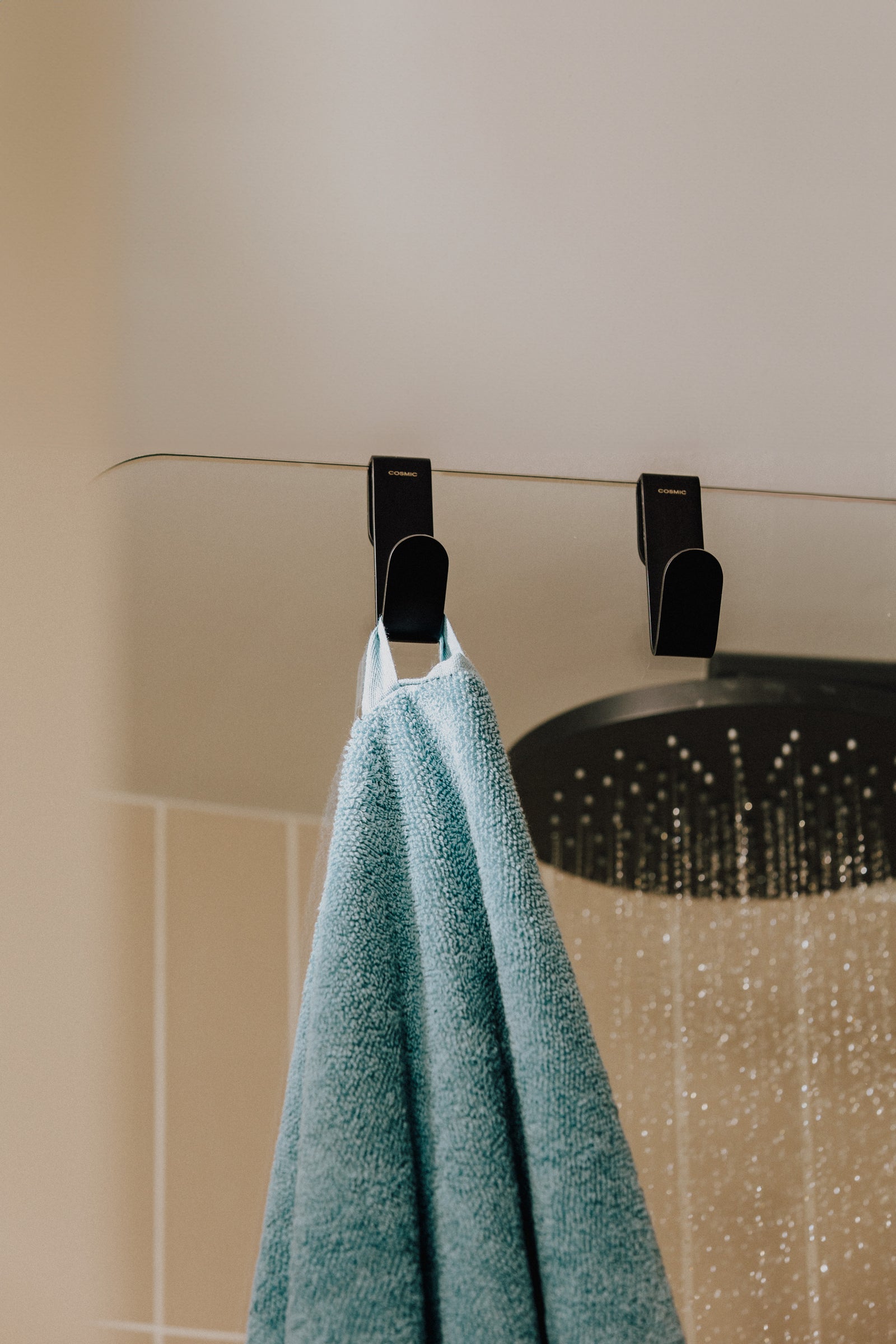 Towel Hook, Robe Hook Coat Hook 2 Pcs Matt Black, Architect S+ Collection