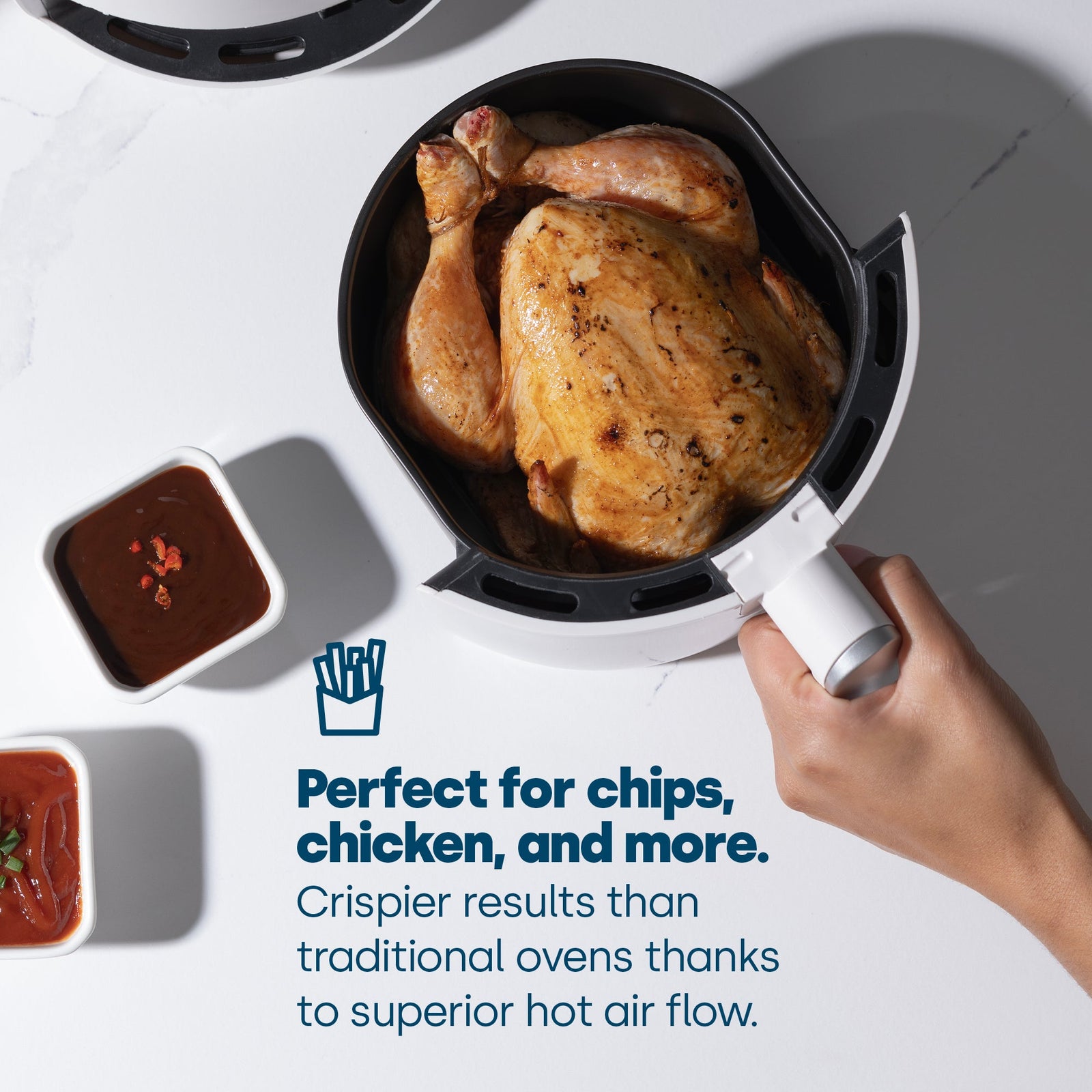 2l Air Fryer - White