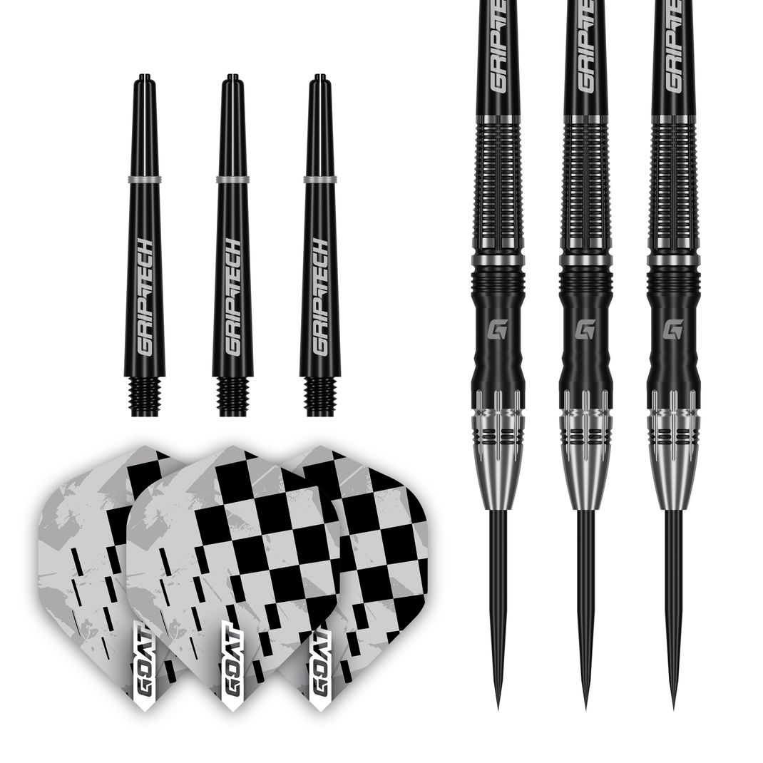 Rook 95% Tungsten Steel Tip | 22g | Silver