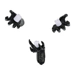3 Pack Wall-mounted Creepy Reaching Hands With Led Candles Halloween Decors