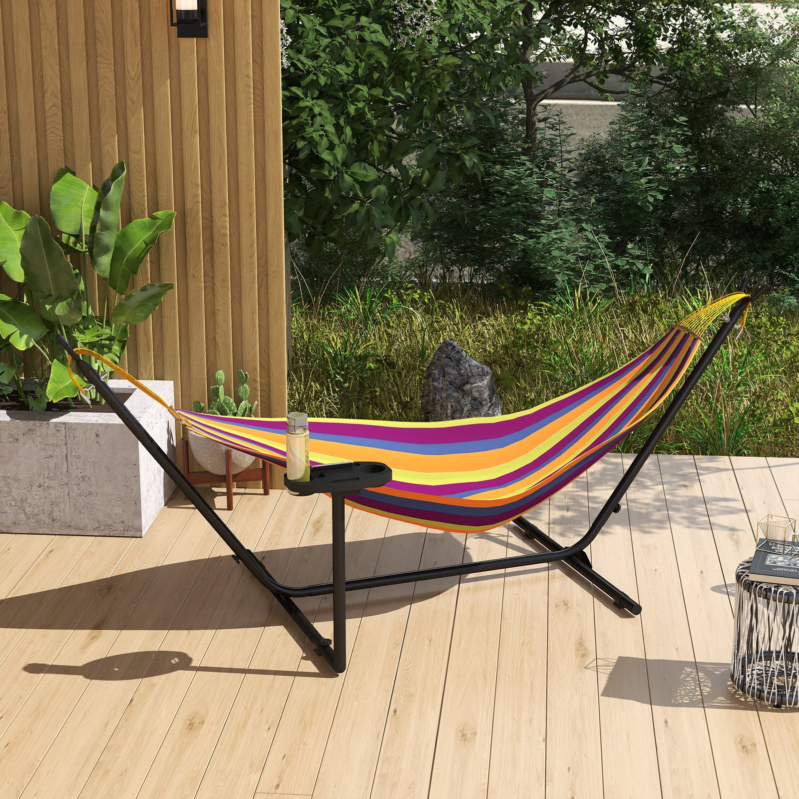 9.4ft Hammock Stand For String, Brazilian, Flat, Rope Style