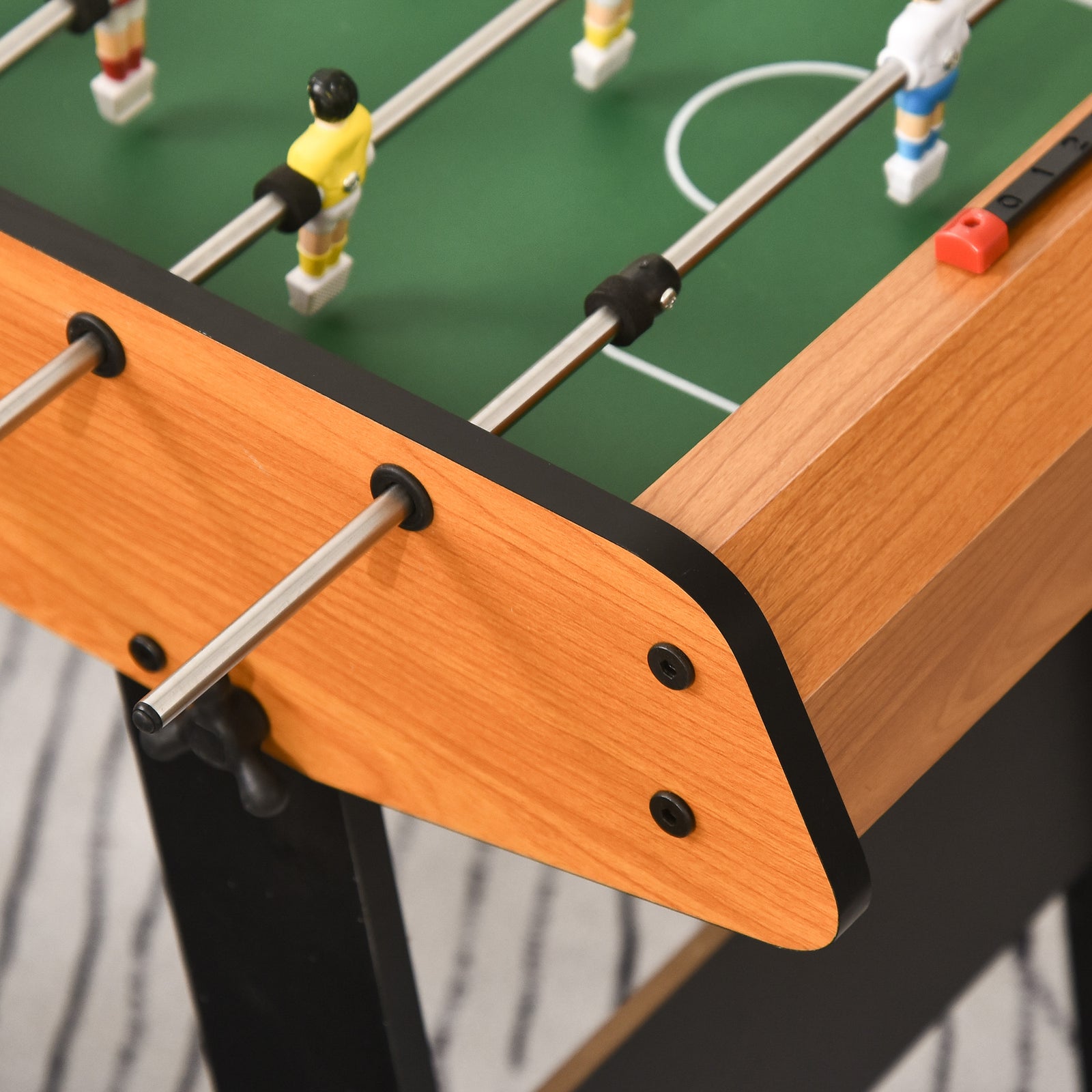 Folding Football Gaming Table For Family Fun | Yellow