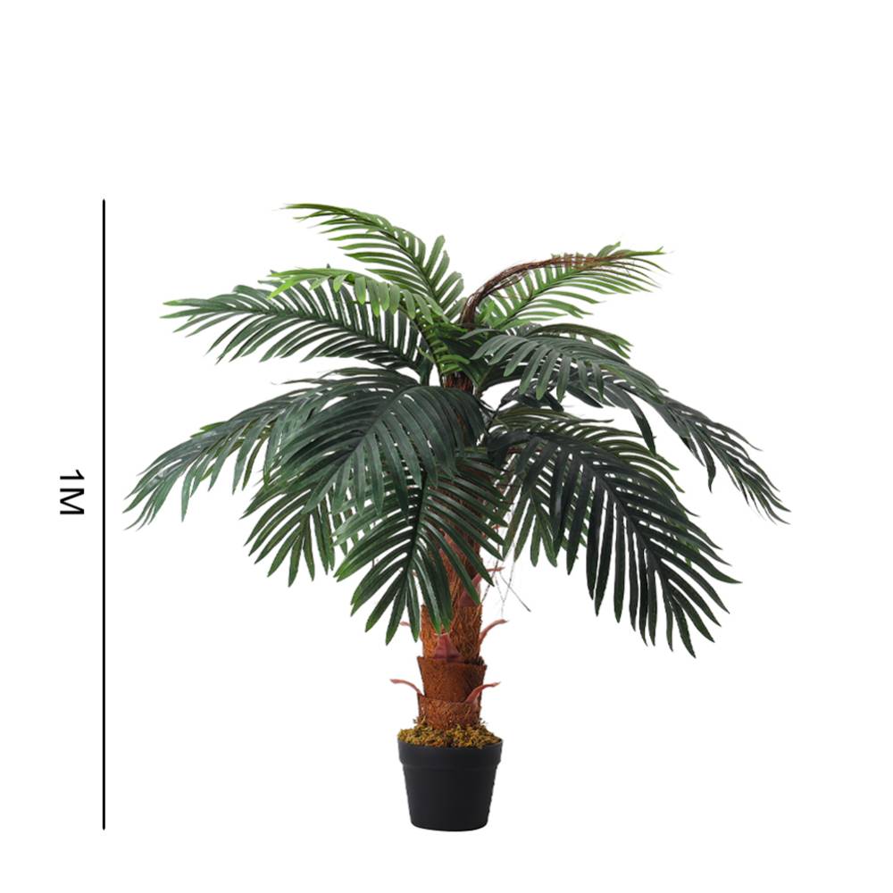 Artificial Potted Plant Palm Tree For Home Decoration