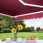 Easy Fit Royal Red Awning | 3m | Wine