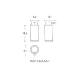 Soap Dispenser, 200ml,self-adhesive, Chrome Silver,next Collection
