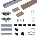Sliding Barn Door Closet Hardware Track Kit For Slingle Door