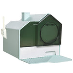 Cat Litter Tray W/ Scoop Drawer Pan Deodorants | Blue