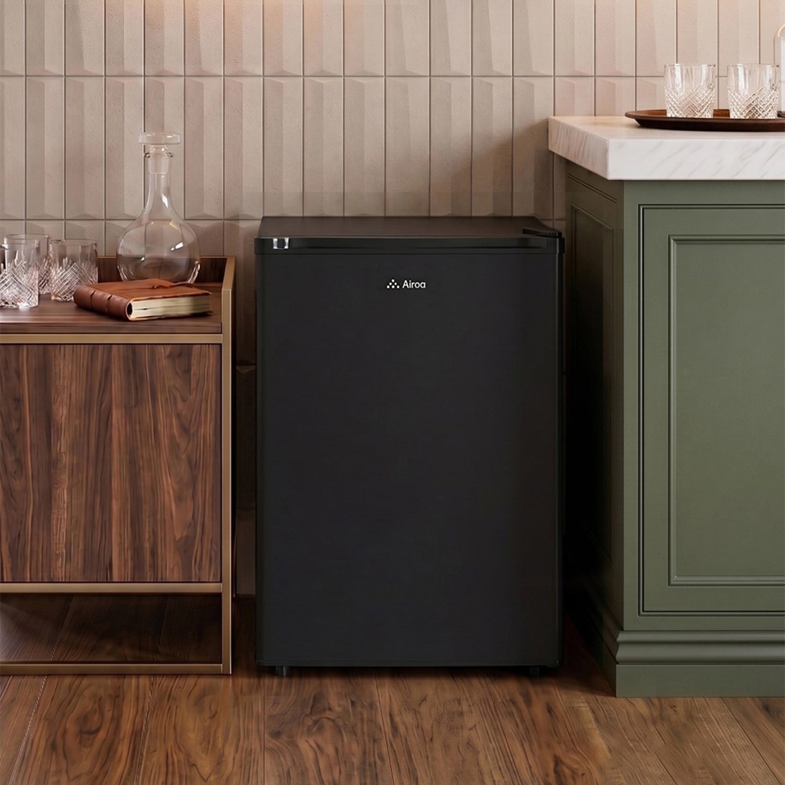 46l Chest Freezer With Drawer | Black