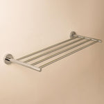 Towel Rack And Towel Shelf, Silver Chrome, 60cm, Start Collection