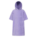 Childrens/kids Driftwood Hooded Towel | Medium | Purple