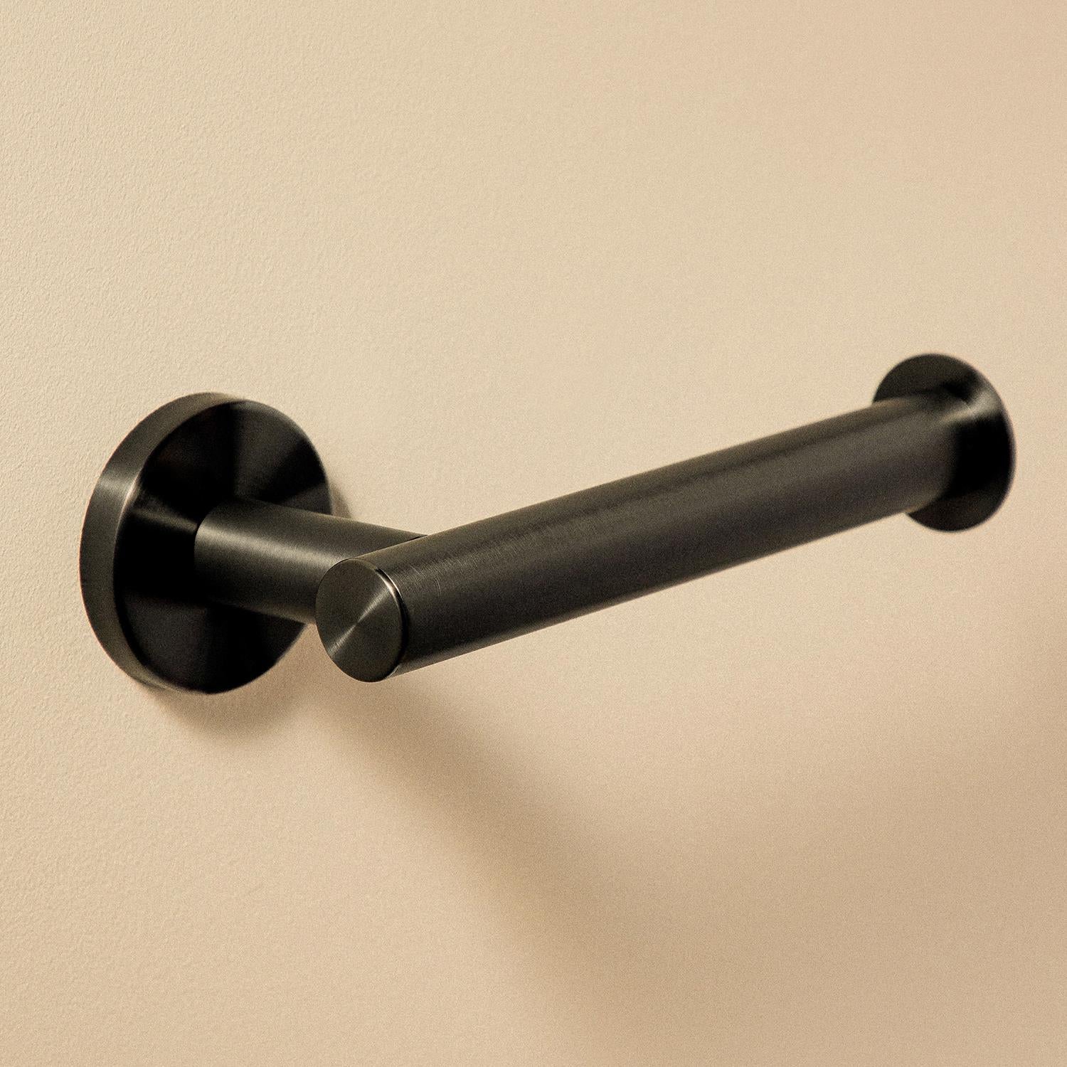 Paper Holder Without Cover Brushed Black Pvd Architect Sp