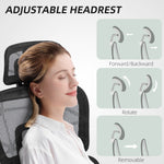 Ergonomic Office Chair Swivel Computer Chair With 3d Armrest | Black