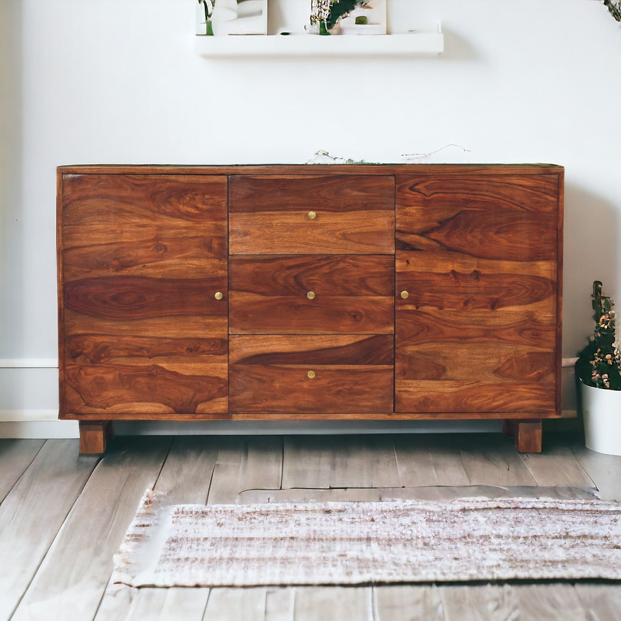Solid Mango Wood Tula Sideboard