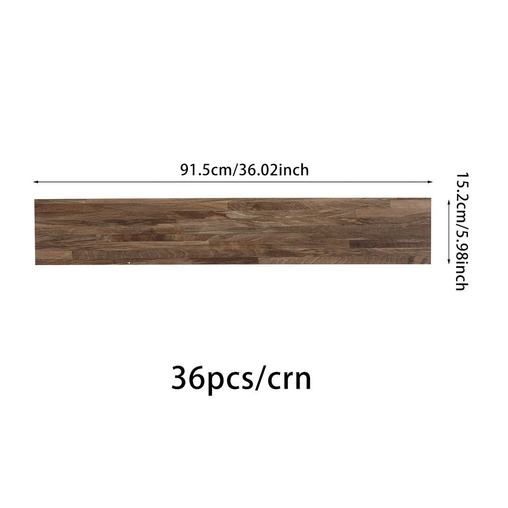 Pvc Wood-look Self-adhesive Flooring Planks