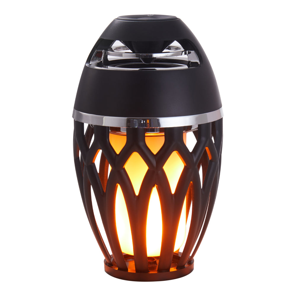 Portable Flame Lamp Speaker With Dual Mounting Modes And Long-lasting Battery Life