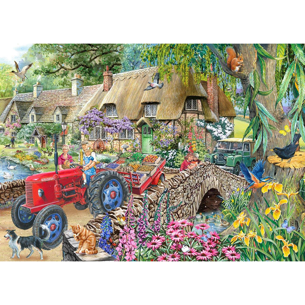 Hold On Tight - 1000 Piece Jigsaw Puzzle For Adults