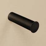 Toilet Roll Holder, Black Matt, Wall-mounted, 12,5 Cm. Collection Bwc