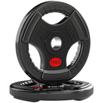 Olympic Weight Plates, Weight Plate Discs | 2 x 15kg | Black