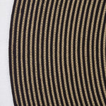 Handmade Woven Spiral Braided Rug | 200cm | Linen