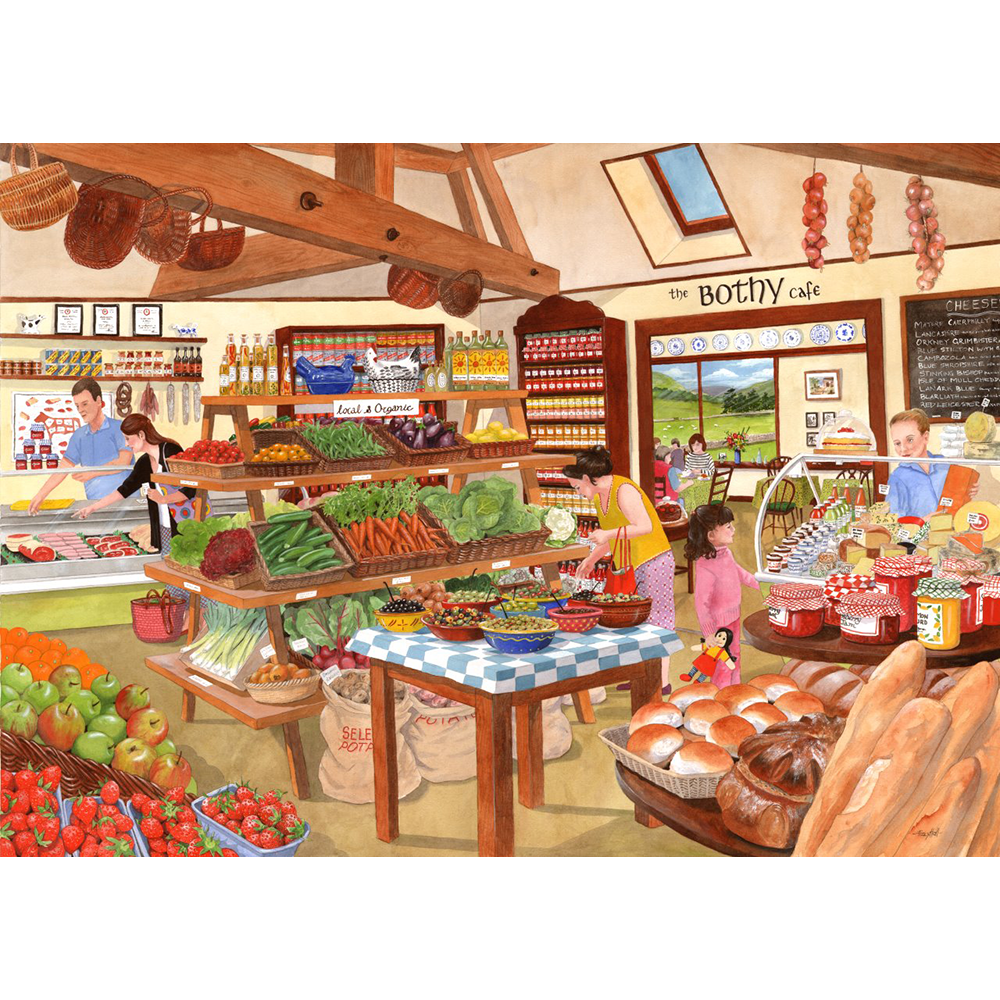 Deli Delicious - Big 500 Piece Jigsaw Puzzle For Adults, With Extra Large Pieces