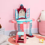 31 Piece Kids Dressing Playset W/ Princess Mirror, Light & Sound