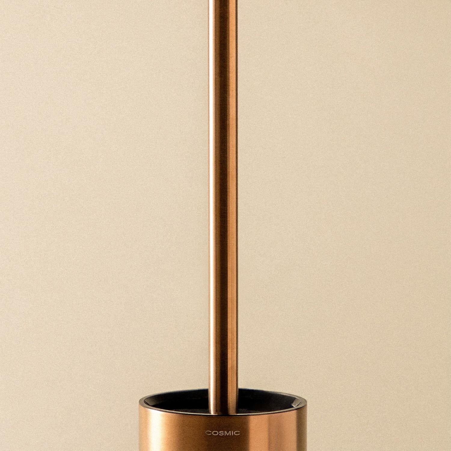 Toilet Brush, Free-standing, Matt Stainless Steel Architect S+ Collection