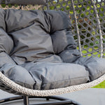Oakley Double Swing Egg Pod Chair | Dark Grey