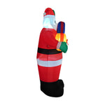 Breeins 180cm/6ft Blow Up Christmas Santa Claus Inflatable Decoration With Led Lights