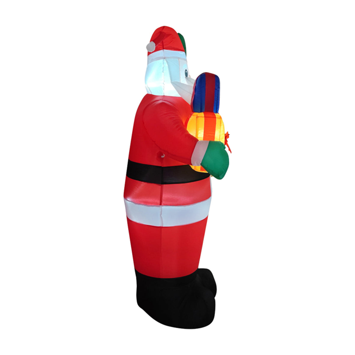 Breeins 180cm/6ft Blow Up Christmas Santa Claus Inflatable Decoration With Led Lights