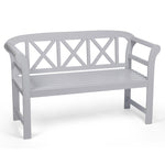 Pearl White Bewdley Garden Bench