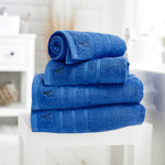 Kaleidoscope 550gm Combed 100% Cotton Towels | Hand Towel | Royal Blue