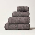100% Combed Egyptian Cotton 500 Gsm Towels | Set-of-4 | Slate Grey