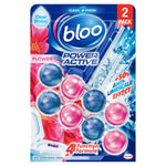 Toilet Rim Blocks Power Active Flower W/ 4 Function Cleaning Formula 6 Pack