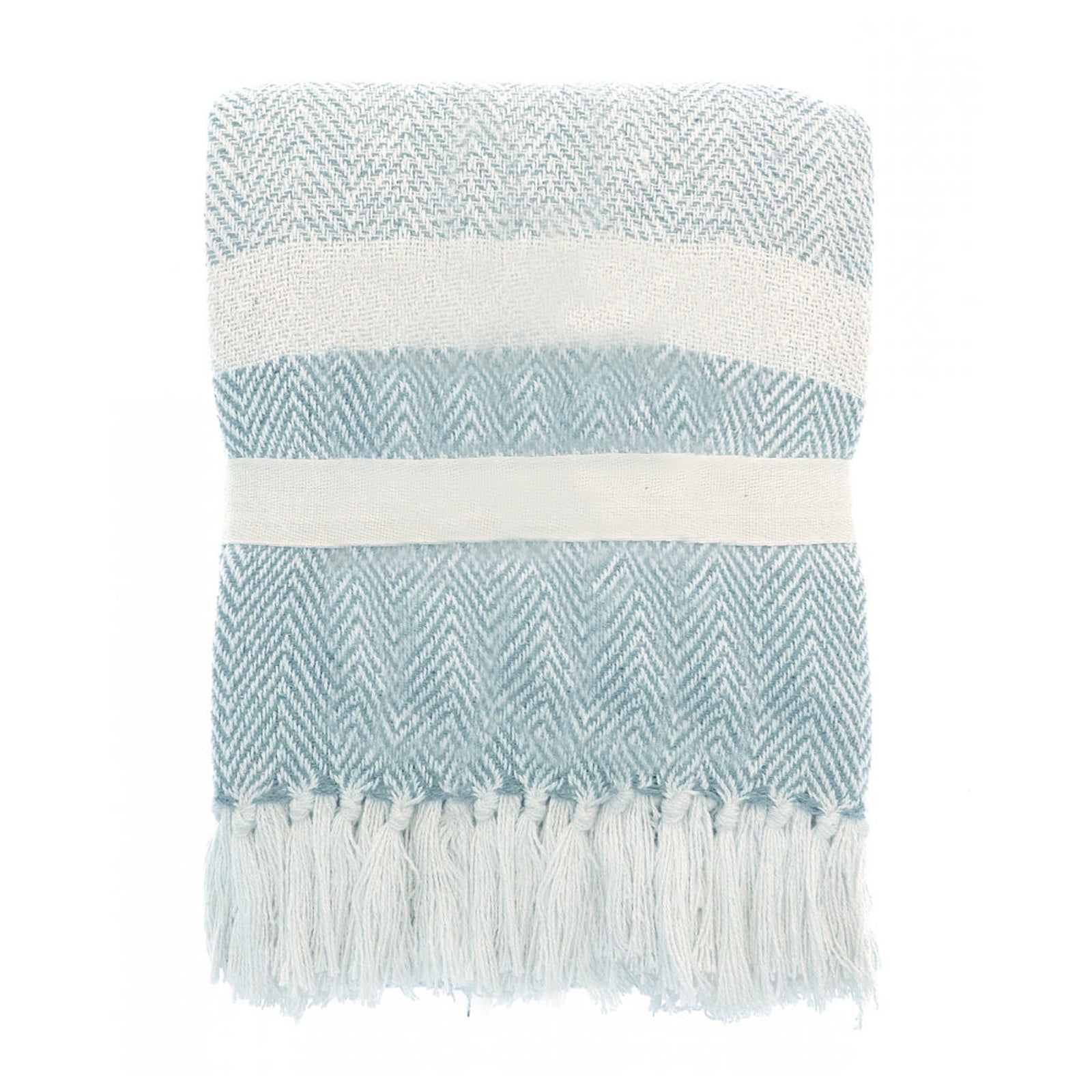 Izzy Recycled Throw | One Size | Blue