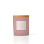 Frosted Decadence Glass Candle - Pink Cherry & Vanilla Scent